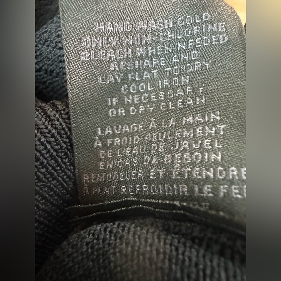 Magaschoni Man Quarter Zip Black Medium Short Sleeve Sweater Polo Top Shirt NWT - Picture 8 of 15